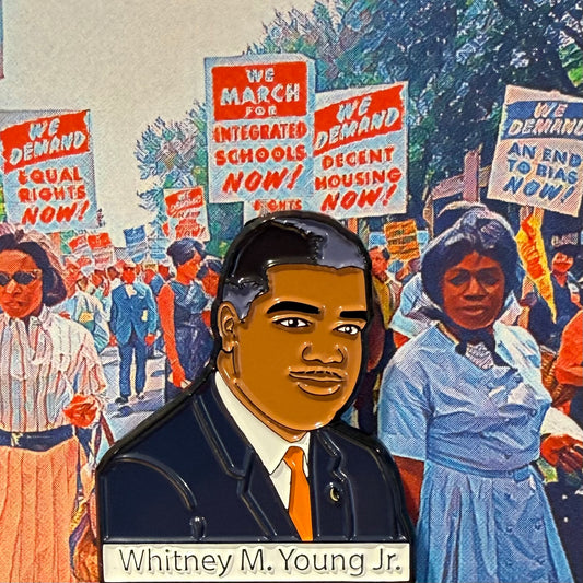 Whitney M. Young Jr. Enamel Pin