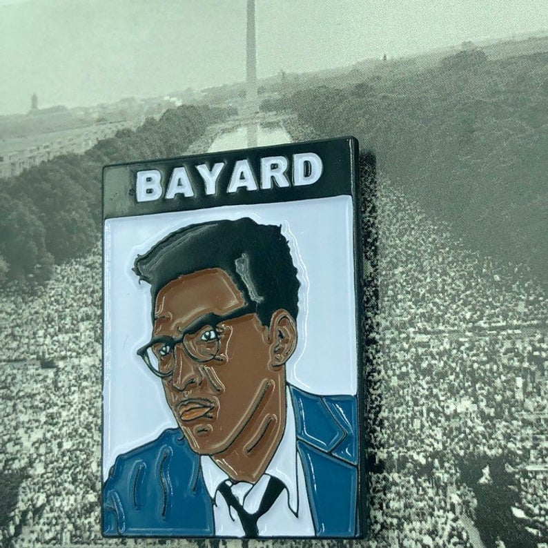 Bayard Rustin - Soft Enamel Pin