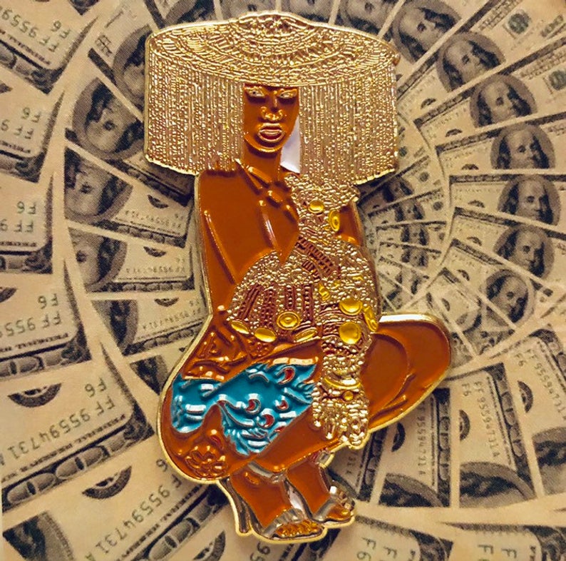 Cardi Money - Soft Enamel Pin
