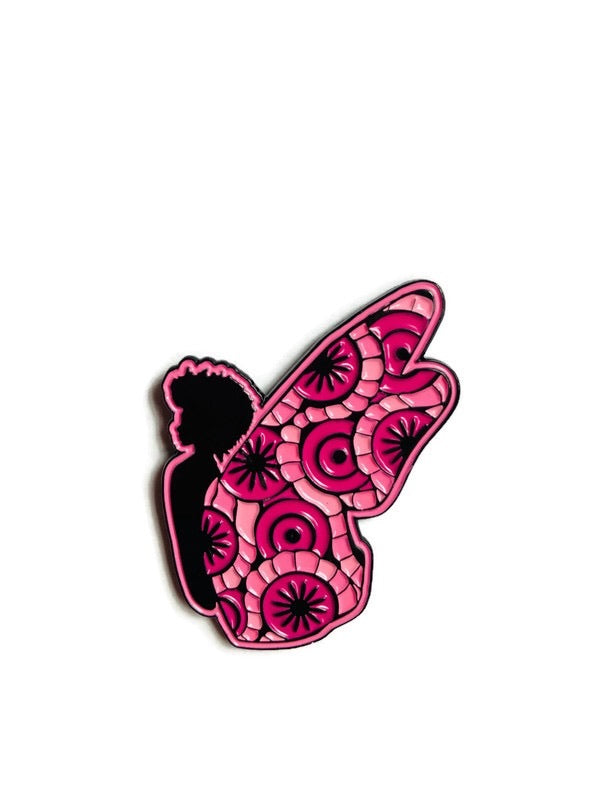 Black butterfly - Soft Enamel Pin