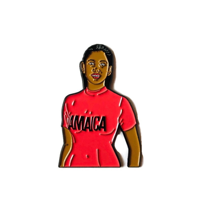 Jamaica T - Soft Enamel Pin