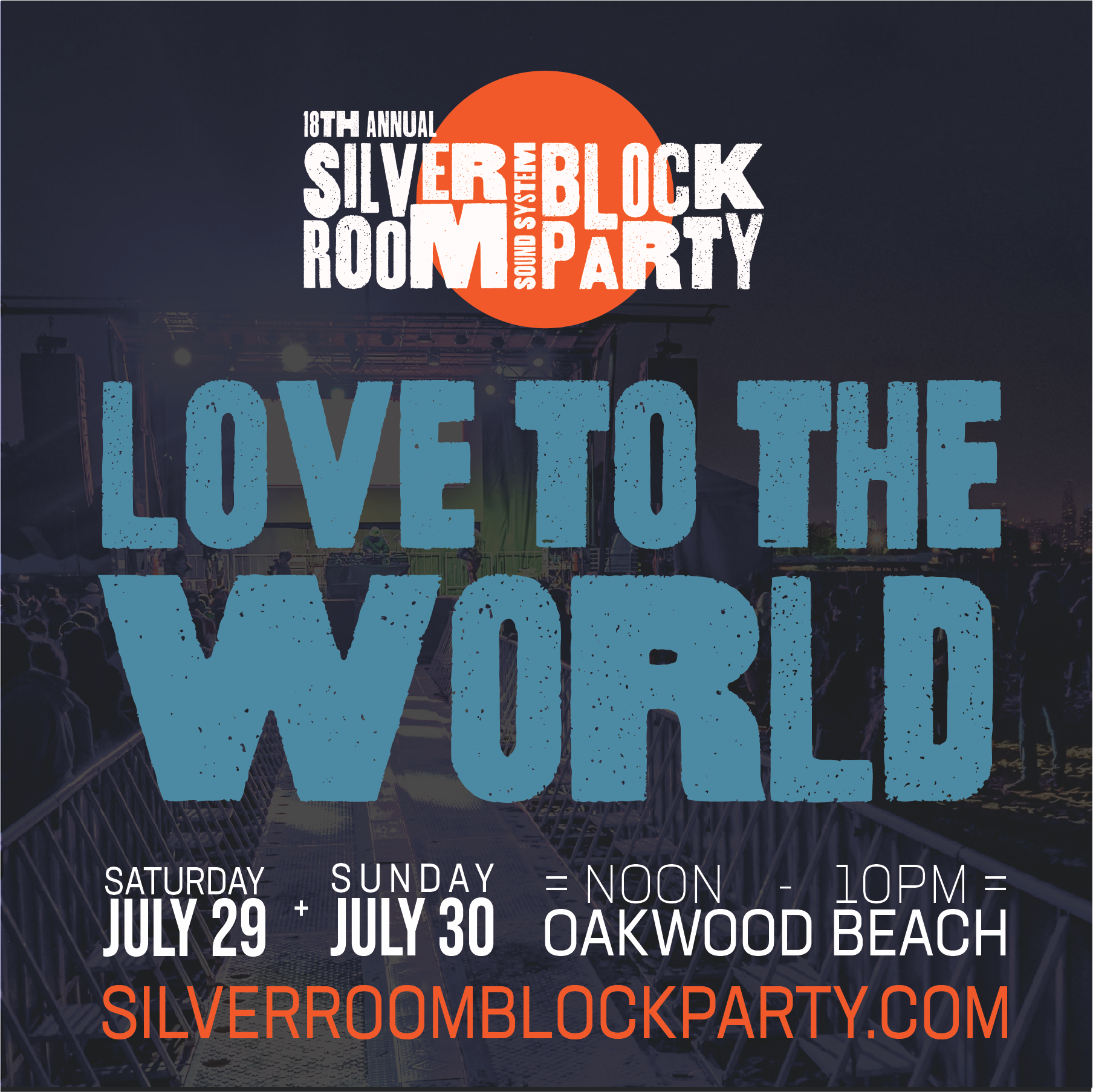 The Silver Room Block Party at Oakwood Beach