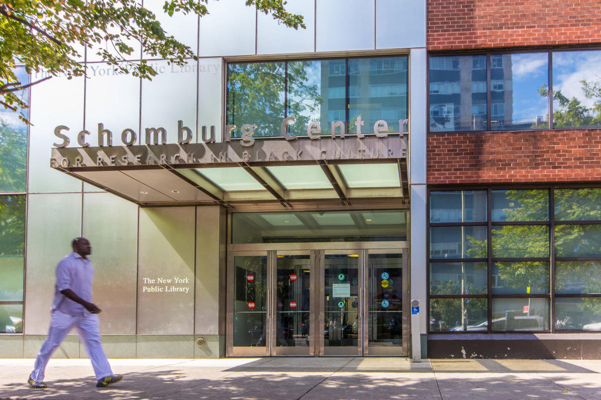THE SCHOMBURG CENTER FOR RESEARCH IN BLACK CULTURE - HARLEM, NYC
