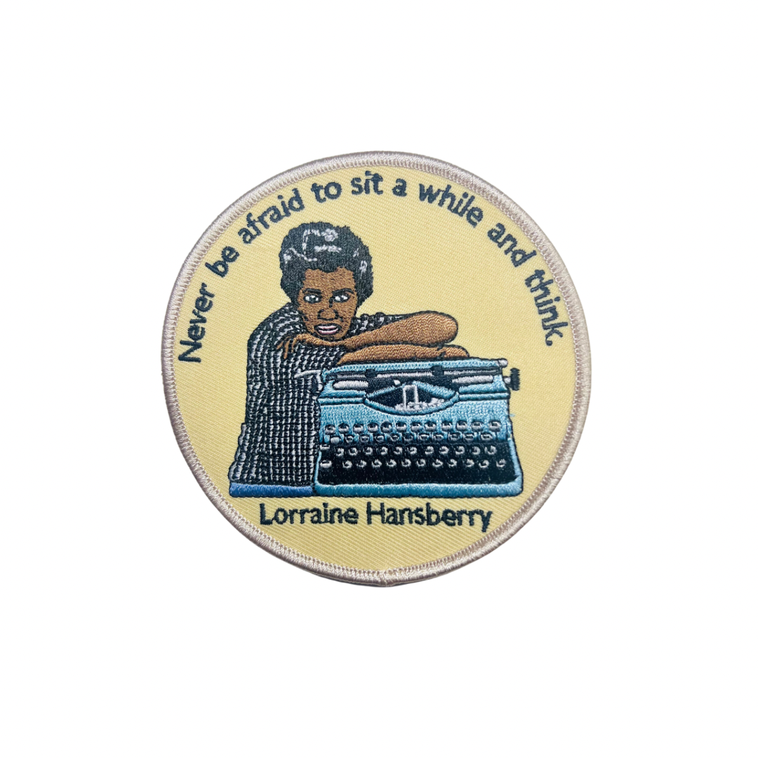 Lorraine Hansberry Embroidered Patch