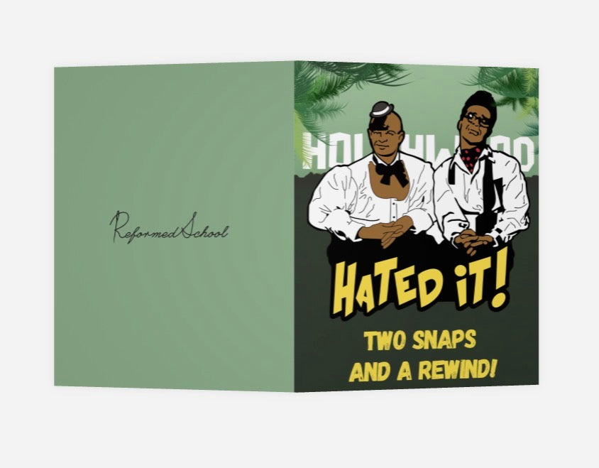 Hated It! - Blank Greeting Card
