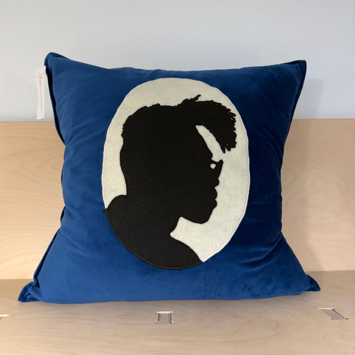 Afro Cameo 20” Square Throw Pillow
