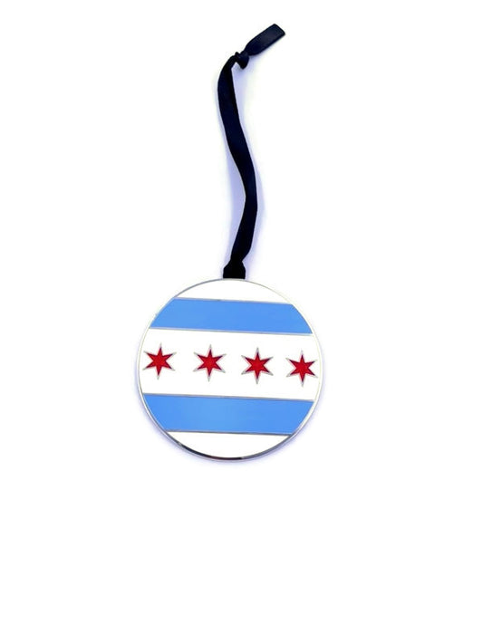 Chicago Flag Ornament