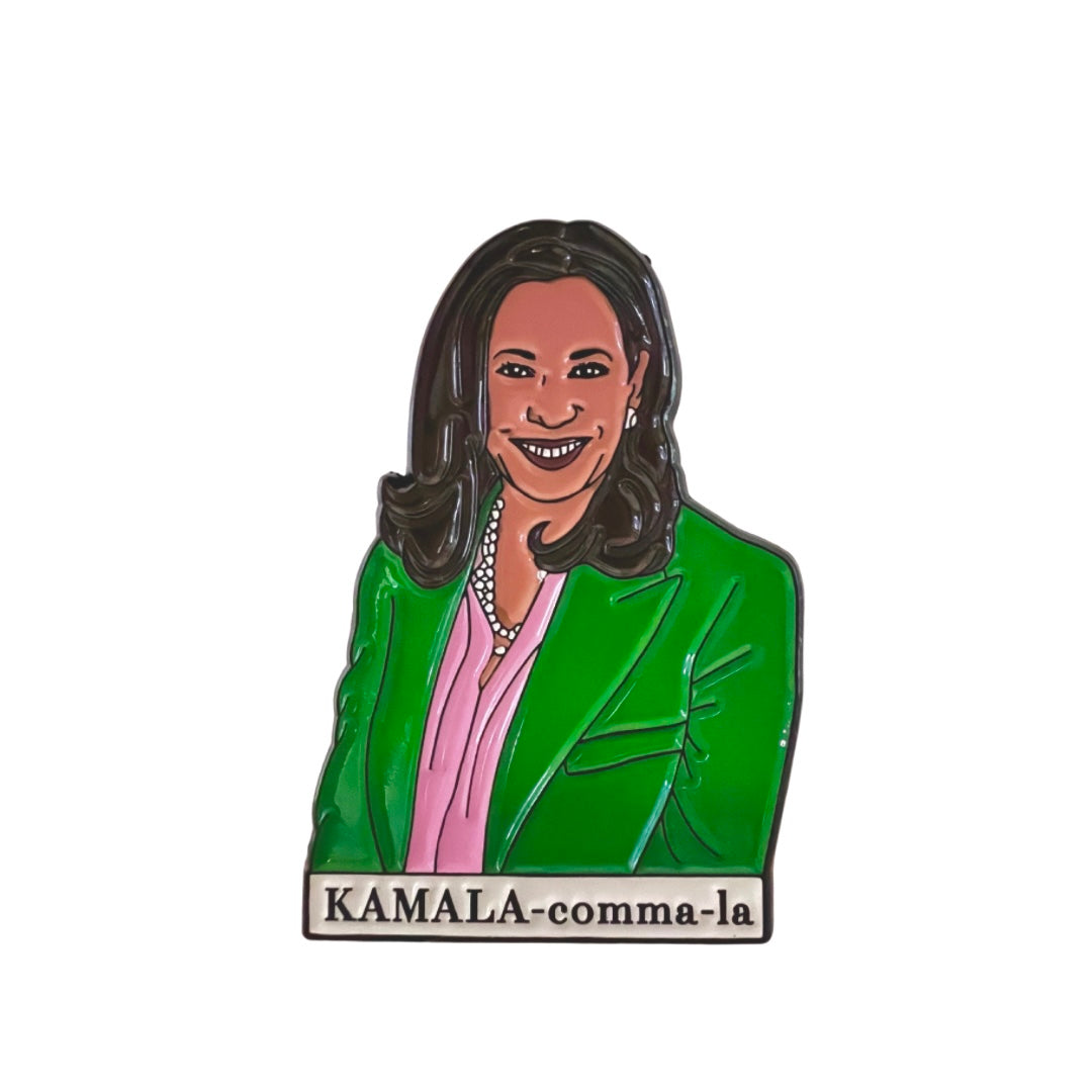 Kamala - Soft Enamel Pin