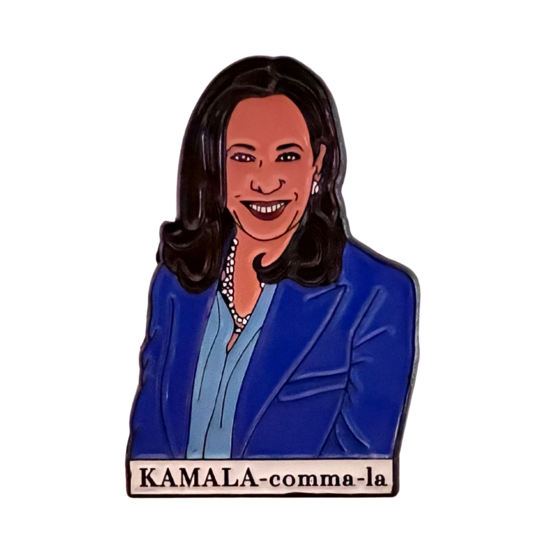 Blue Kamala - Soft Enamel Pin