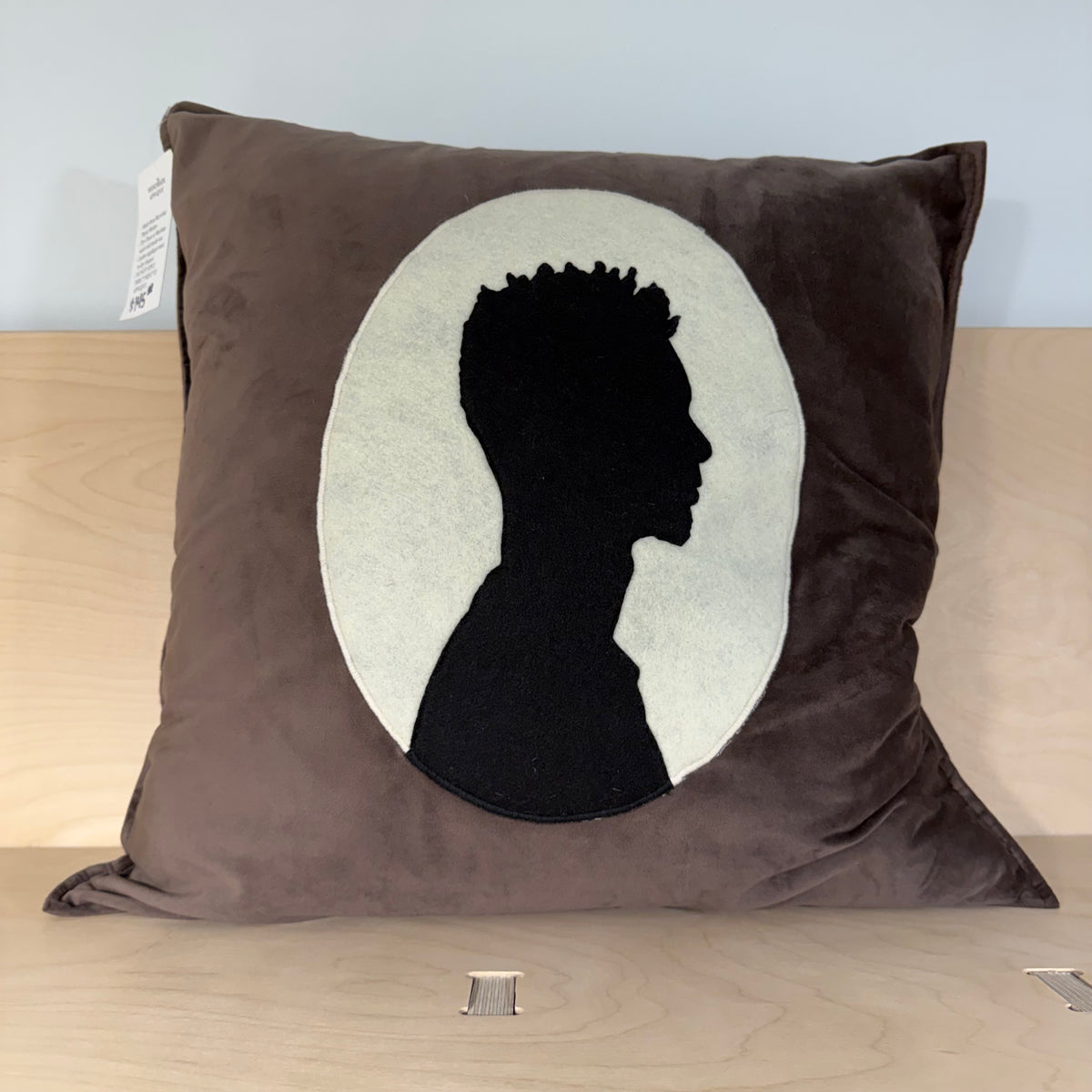 Afro Cameo Throw Pillow