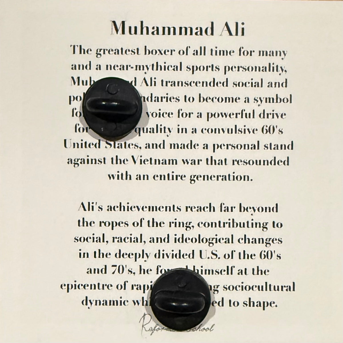 Ali - Soft Enamel Pin