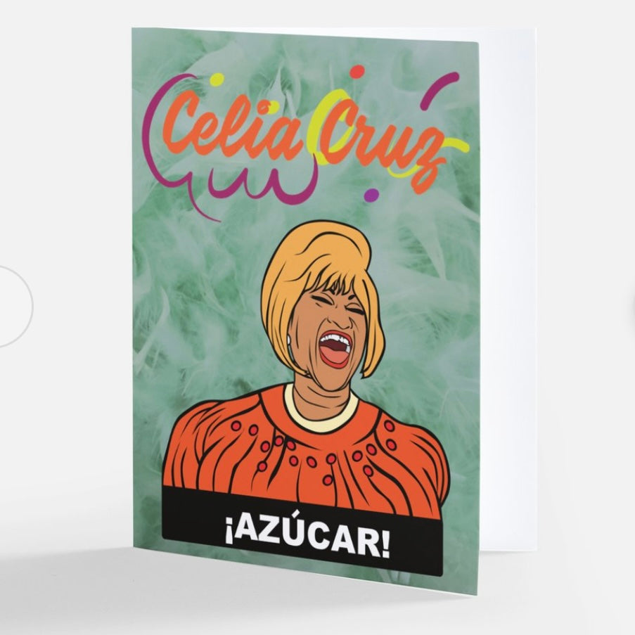 ¡Azucar! - A2 Blank Greeting Card