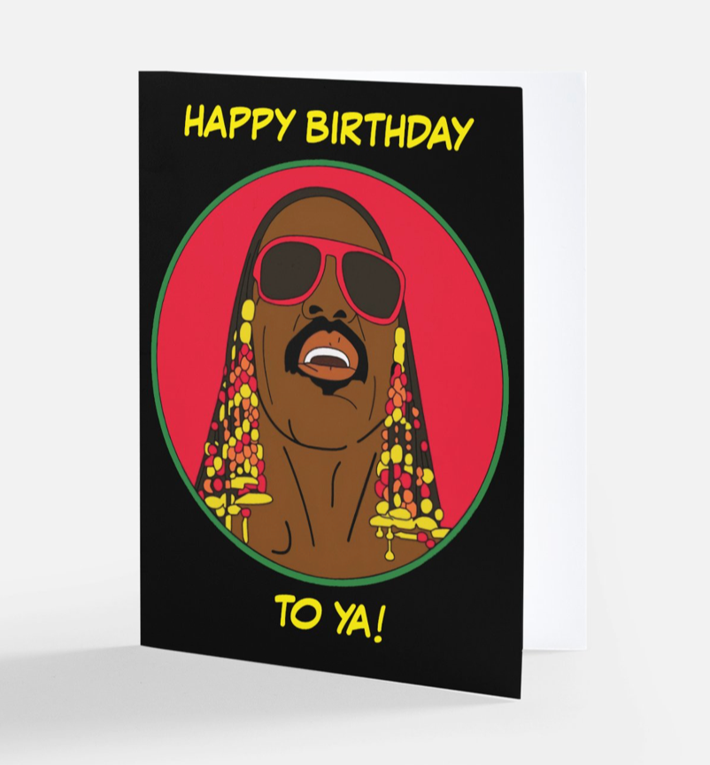 Happy Birthday To Ya! - A2 Blank Greeting Card