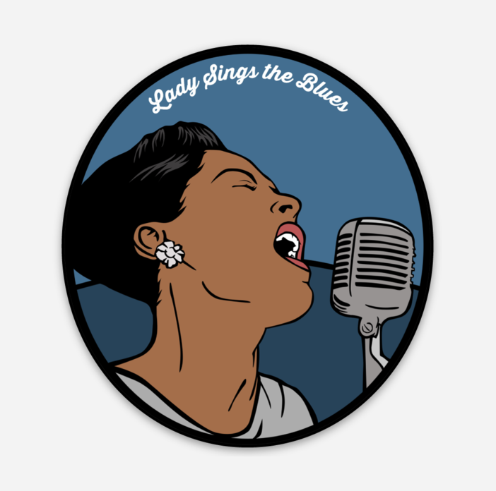 Billie Holiday Sticker