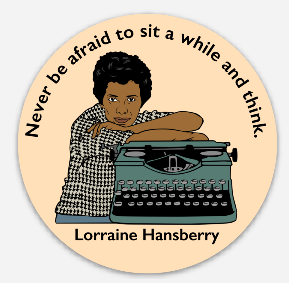 Lorraine Hansberry Sticker