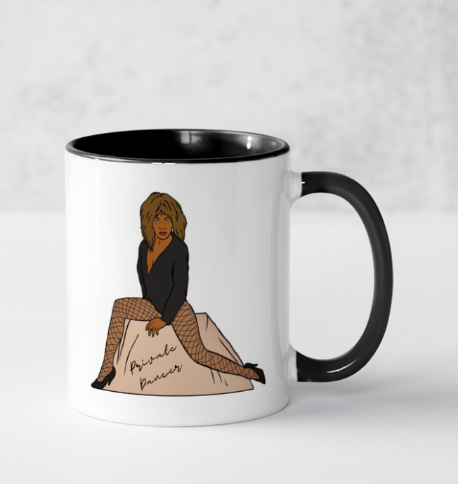 Tina - Illustrated 11oz White Mug