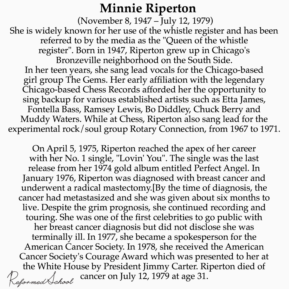 Minnie Riperton - Soft Enamel Pin