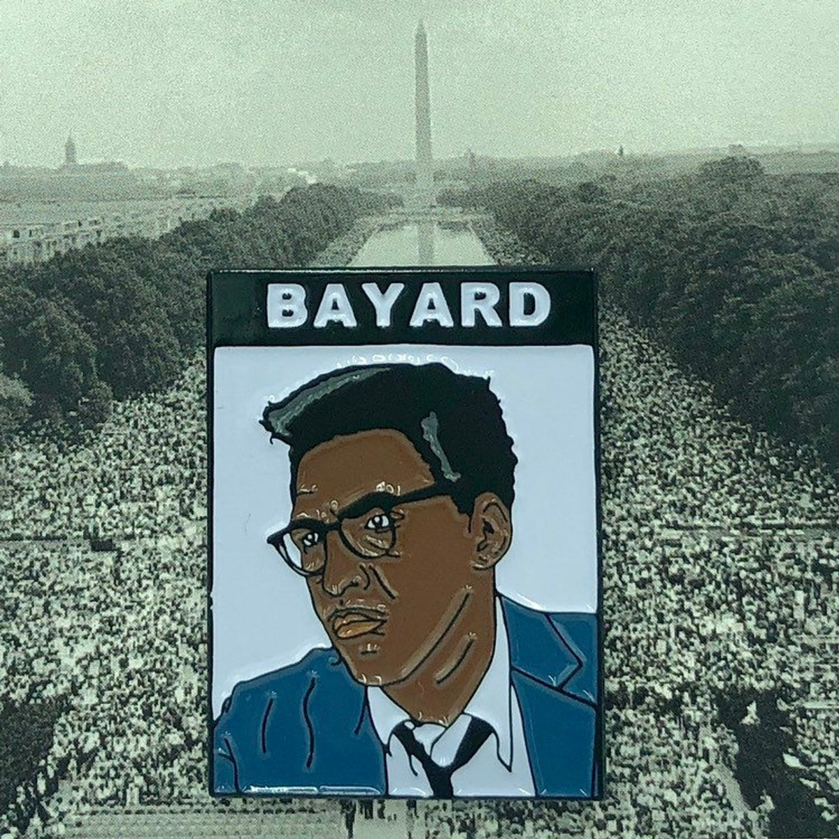 Bayard Rustin - Soft Enamel Pin
