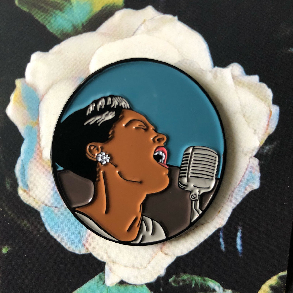 Billie Holiday - Soft Enamel Pin
