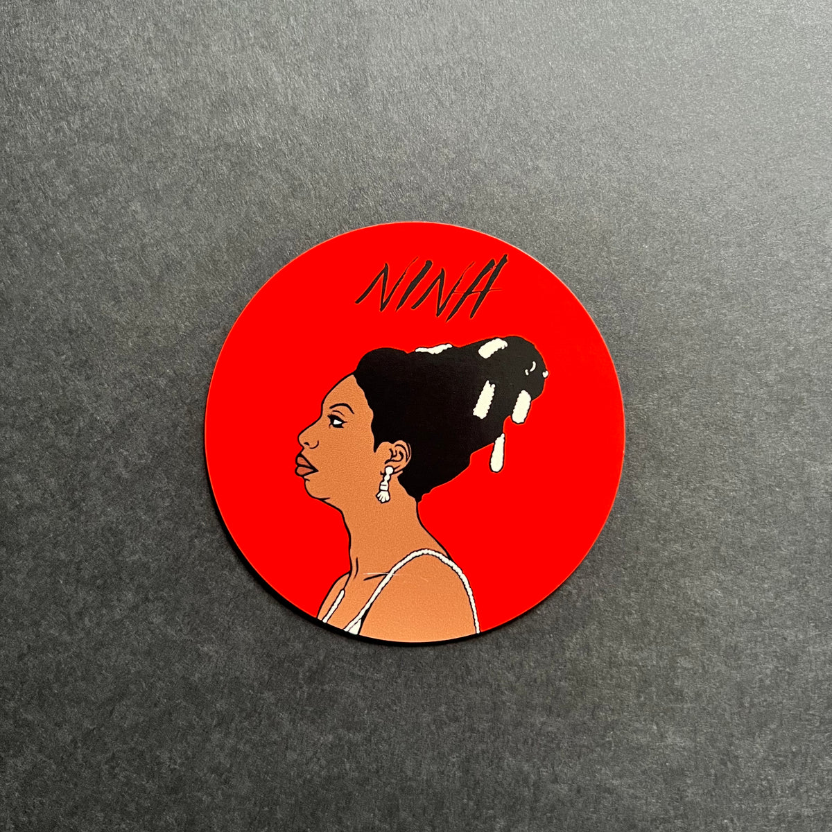 Nina - Vinyl Magnet