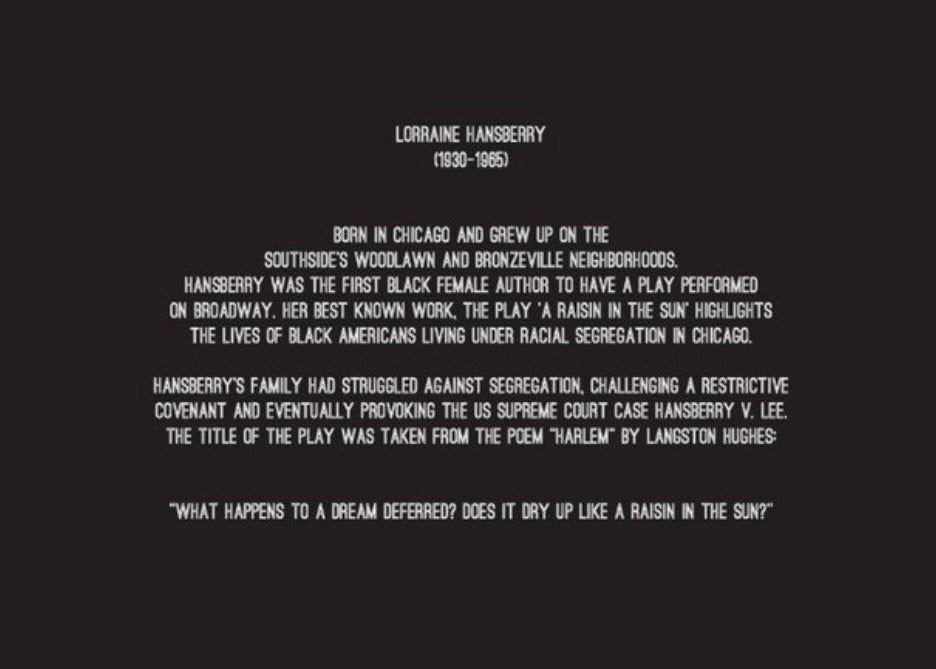 Lorraine Hansberry - A2 Blank Greeting Card