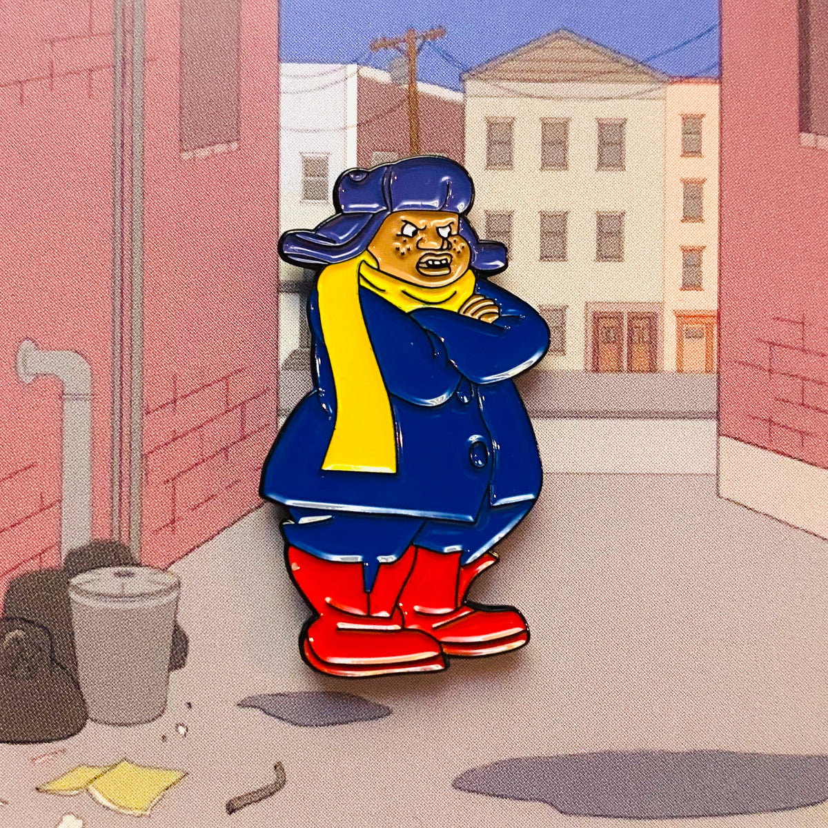 Cartoon Pin 2- Limited Edition Soft Enamel Pin
