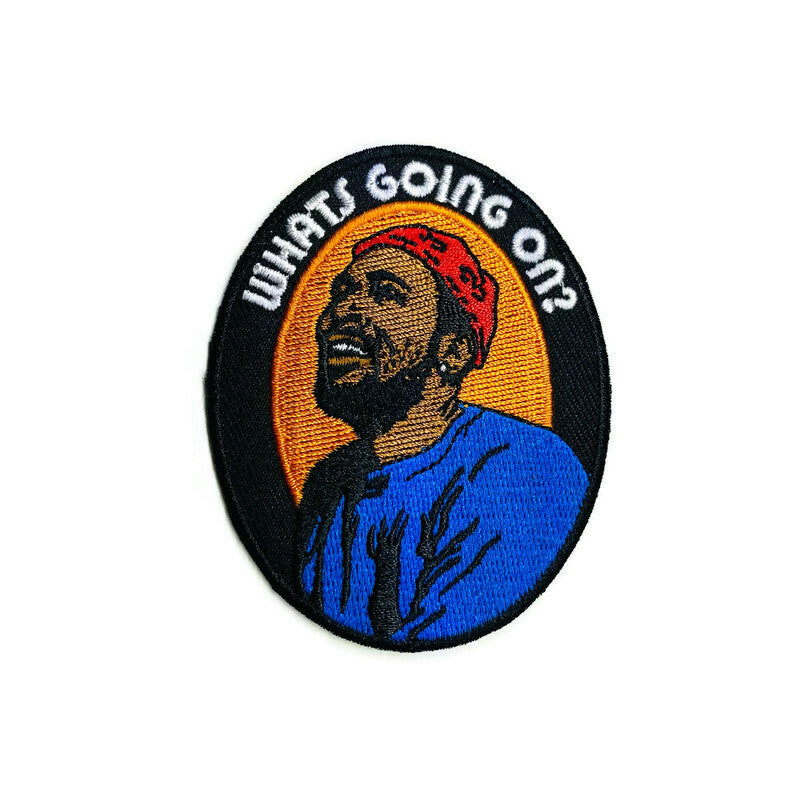 What’s Going On? Embroidered Patch