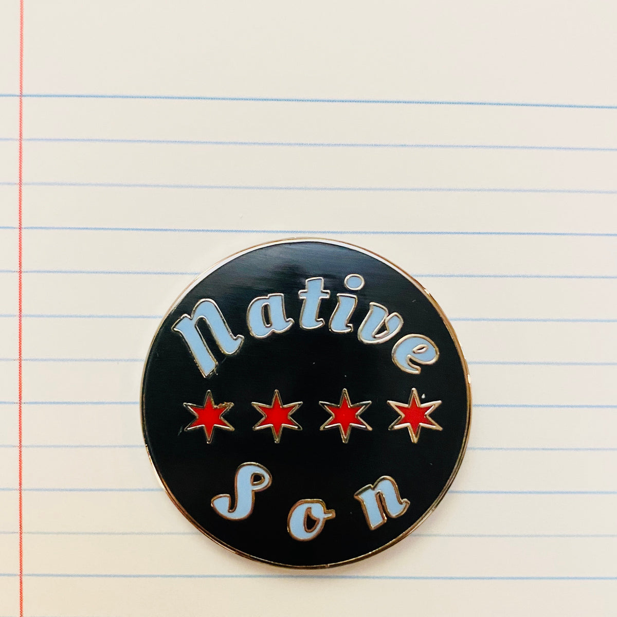 Native Son - Hard Enamel Pin