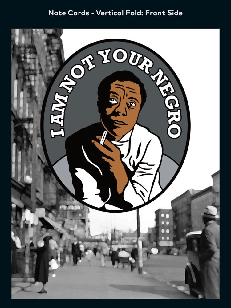 James Baldwin - A2 Blank Greeting Card