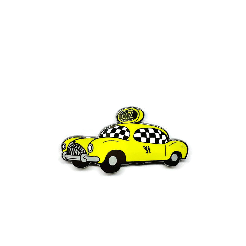 Wiz Taxicab- Hard Enamel Pin