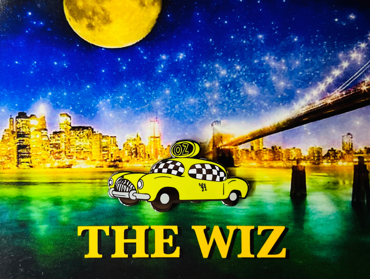 Wiz Taxicab- Hard Enamel Pin