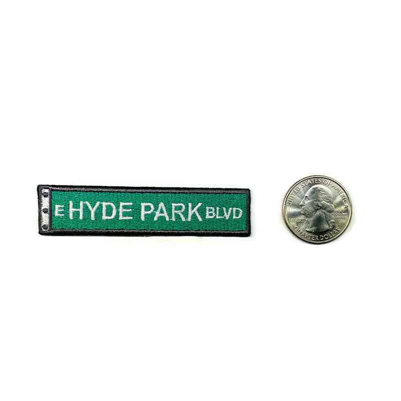 Hyde Park Blvd Embroidered Patch