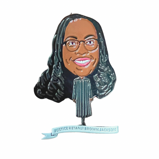 Justice Ketanji Brown Jackson - Soft Enamel Pin