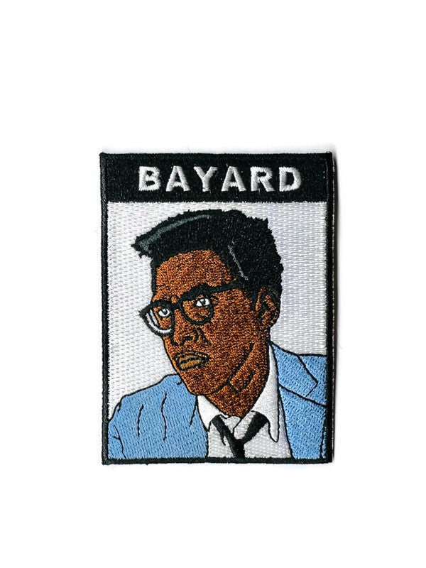 Bayard Rustin Embroidered Patch