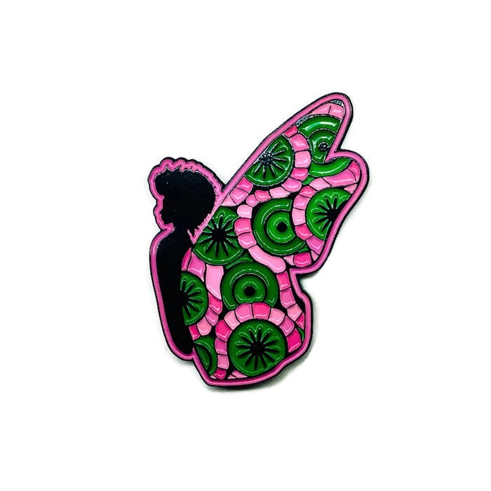 Black butterfly - Soft Enamel Pin